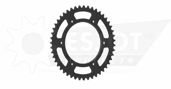 Pinion standard spate 520 negru, 1, nordicamoto.ro