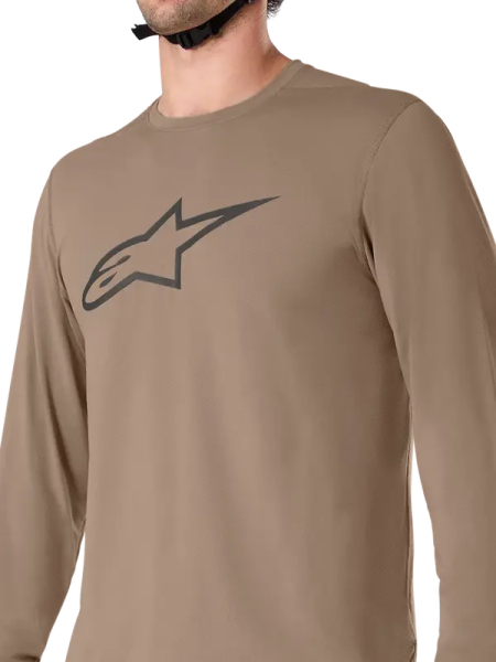 Alpinestars A-dura Astar Long Sleeve Jersey Brown -4