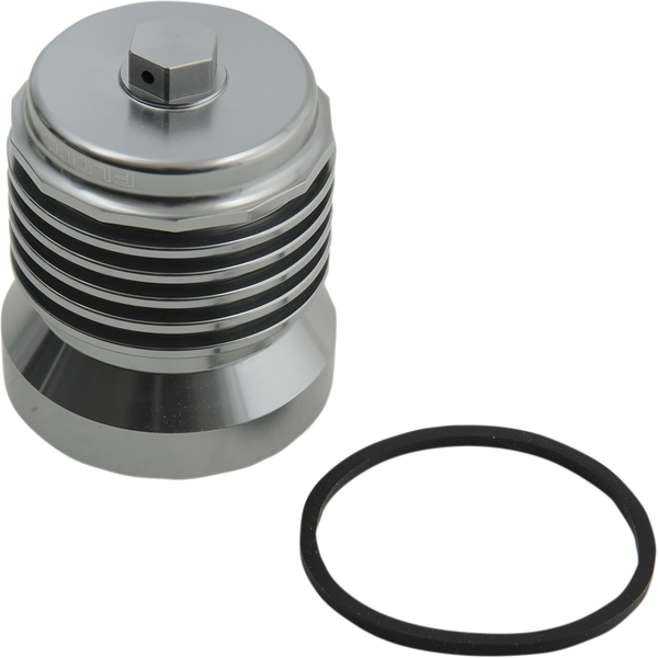 Flo® Oil Filter Silver, 1, nordicamoto.ro