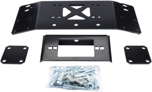 Winch Mount Kit Black, 1, nordicamoto.ro