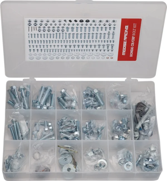 MOOSE RACING M1 Cr-crf Bolt Kit Gray, Silver, 3, nordicamoto.ro