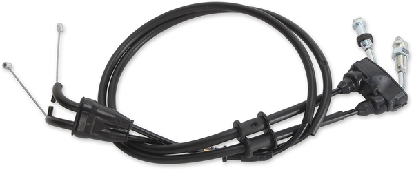 MOOSE RACING Black Vinyl Throttle Cable Black, 3, nordicamoto.ro