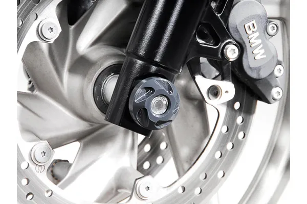 Front Axle Slider Set Black-0