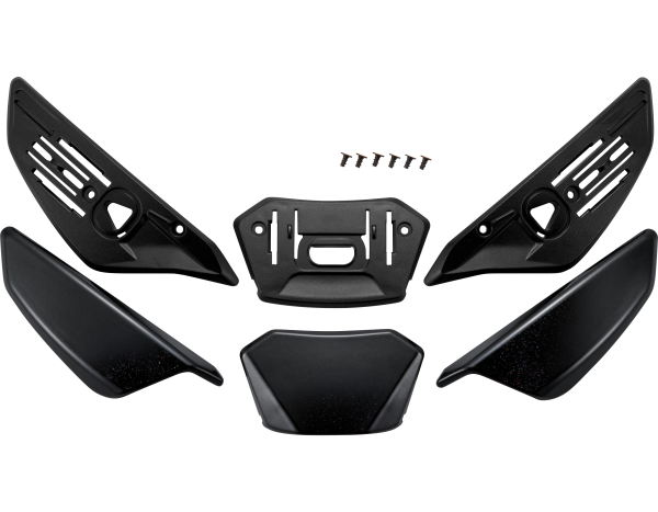 Accesoriu ventilație superioară cască SHOEI JCR3 Gri inchis-5