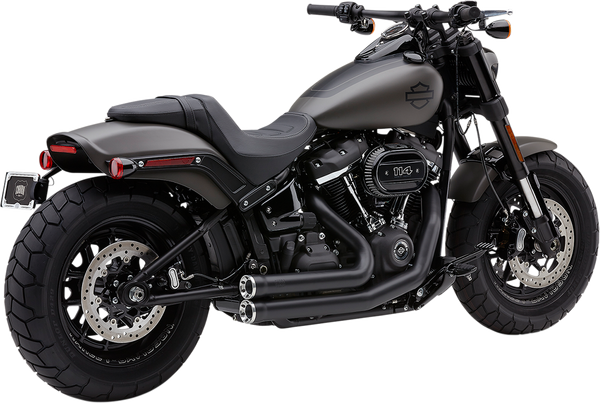 Speedster Short Rpt Exhaust System Black, 1, nordicamoto.ro