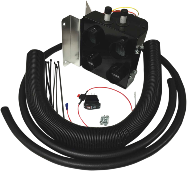 Utv Cab Heater Kit Black, 1, nordicamoto.ro