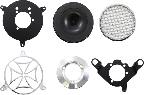 Air Cleaner Kit Silver, 5, nordicamoto.ro