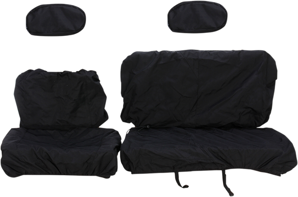 Bench And Bucket Seat Cover Black 