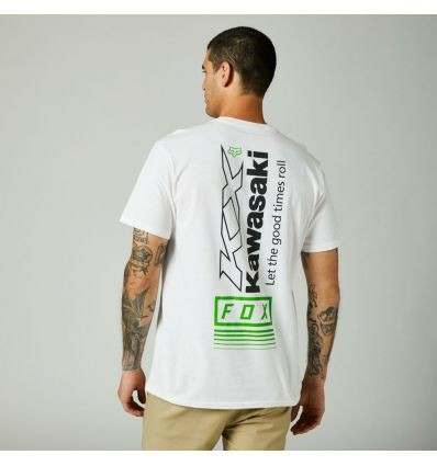 Tricou Kawasaki Premium White-0