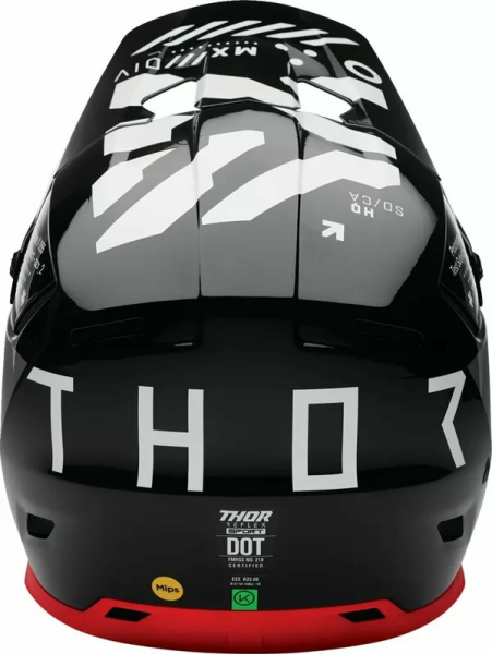 Casca Thor Reflex Sport Strike Mips Red/Gray/Black-3