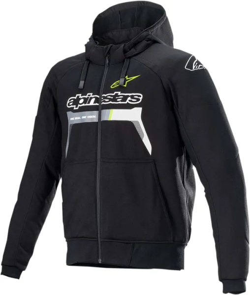 Hanorac Alpinestars Chrome Sport Black/Yellow-2