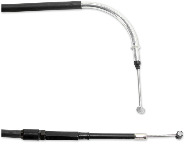 Black Vinyl Clutch Cable Black-2