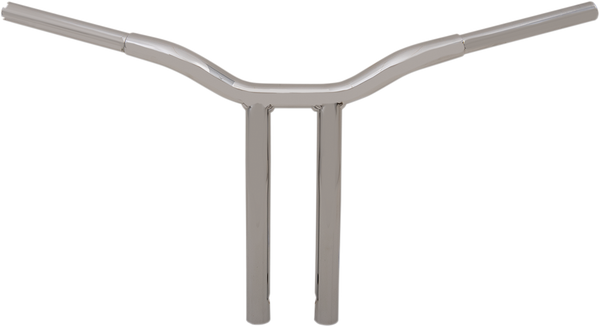 Kage Fighter Welded Bent-riser Handlebar Silver, 1, nordicamoto.ro