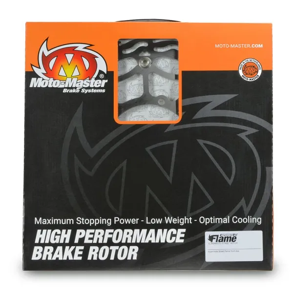 Flame Series Supermoto Street Rotor Stainless Steel-0