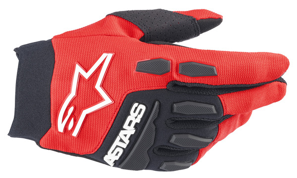 Youth Freeride Bicycle Gloves Red 