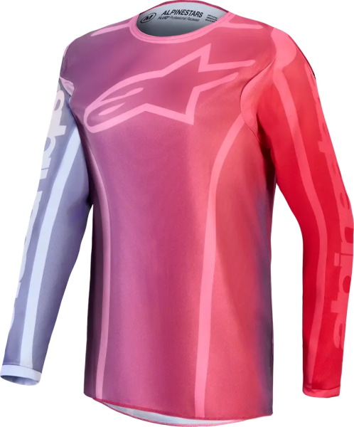 Tricou Stella Fluid Kepler, roșu, violet, 1, nordicamoto.ro
