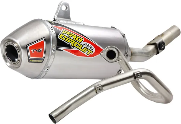 T-6 Exhaust System Silver-0