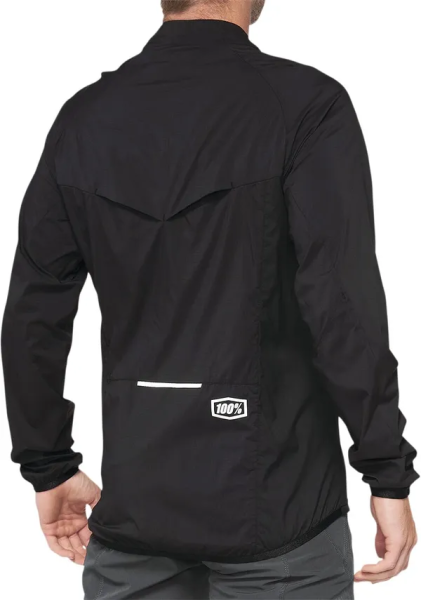 Jacheta MTB 100% Windbreaker Corridor Black-0