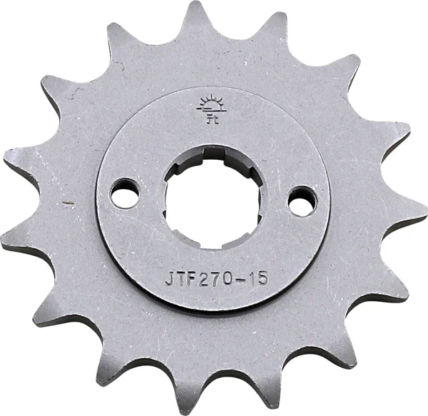 Jtf518.14 Front Replacement Sprocket 14 Teeth 630 Pitch Natural Steel Black, 2, nordicamoto.ro