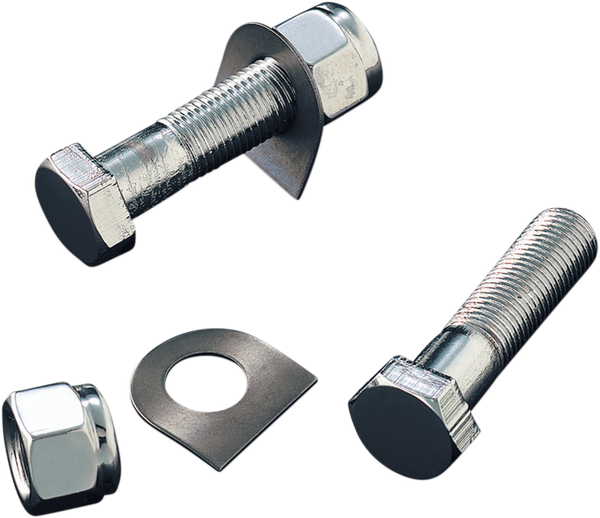 Chrome Footpeg Mounting Hardware Chrome, Zinc Plated, 1, nordicamoto.ro