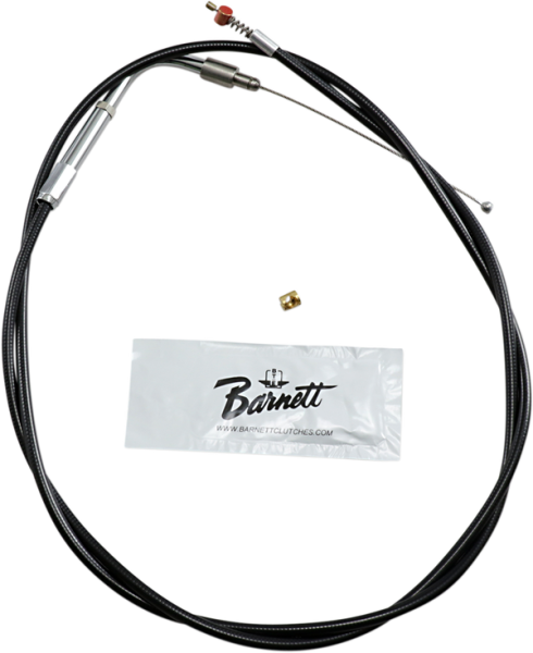 Black Vinyl Throttle/idle Cable Black +152 mm (6''), 1, nordicamoto.ro