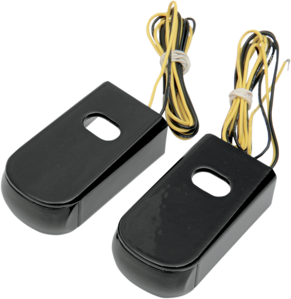 Fender Strut Led Marker Lights Black, 1, nordicamoto.ro