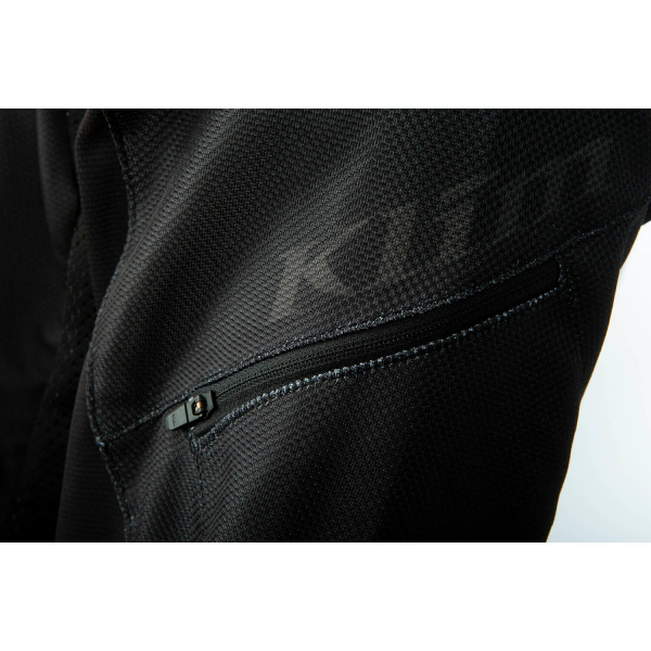 Tricou Klim Dakar Stealth Black-15
