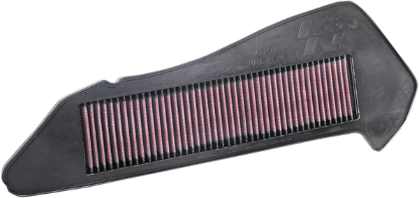 High-flow Air Filter Black, Red, 3, nordicamoto.ro