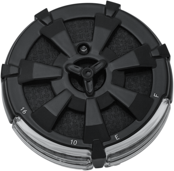 Alley Cat Led Fuel And Battery Gauge Gloss Black, 2, nordicamoto.ro