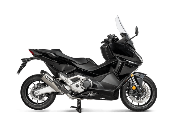 Slip-on Line Muffler Scooter Titanium Look -0