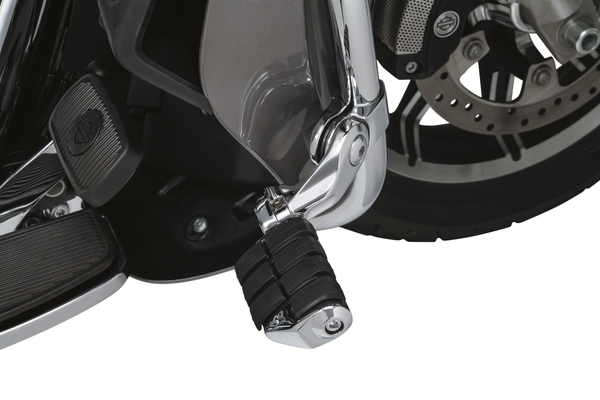 Cruise Pegs For Use With Fairing Lowers Silver Short, 1, nordicamoto.ro