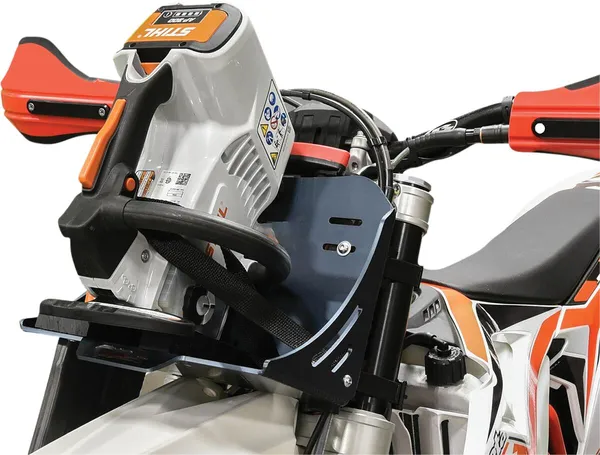 MOOSE RACING Chainsaw Holder Black -0