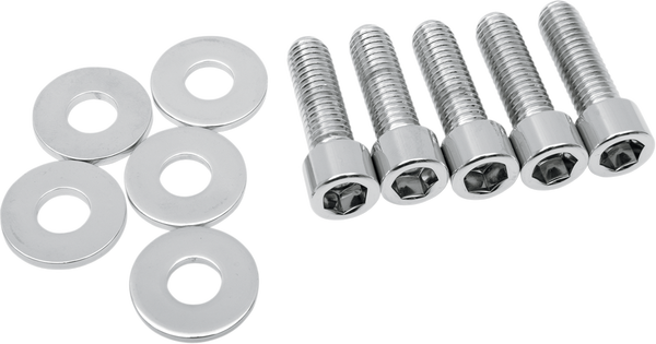 Rotor, Sprocket And Belt Mounting Hardware Kit Silver, 1, nordicamoto.ro