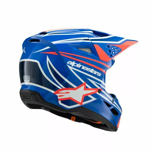 Casca Copii Alpinestars Youth S-m3 Wurx Black/Blue/Red/White-5
