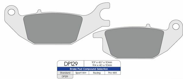 Standard Sintered Metal Brake Pads 