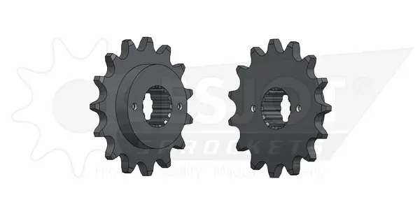 Standard Sprocket Front 520 Natural, 1, nordicamoto.ro
