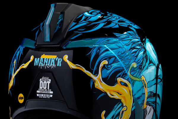 Casca Icon Airform Manik'rr Mips Green/Blue-10