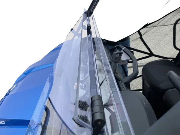 Deluxe Full Folding Windshield Clear -3