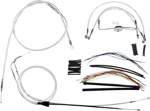 Sterling Chromite Ii® Designer Handlebar Installation Kit Silver, 3, nordicamoto.ro