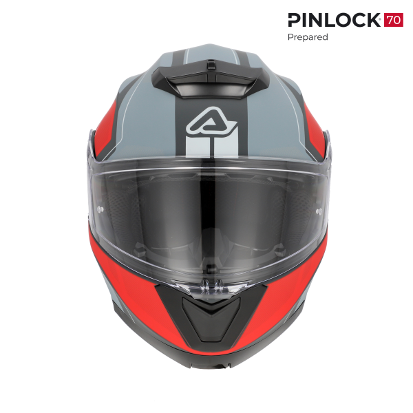 Casca Acerbis Serel 22.06 Grey/Red-10