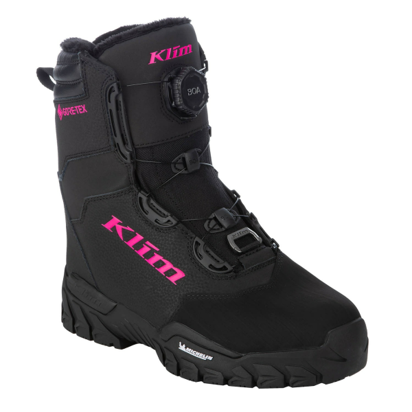 Bocanci Dama Snowmobile Klim Fierce GTX BOA Black - Heliotrope-8