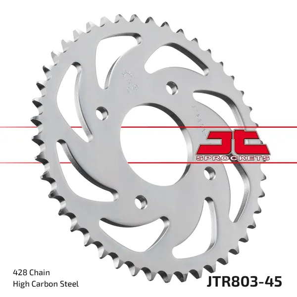 JT SPROCKETS Rear Sprocket Natural 