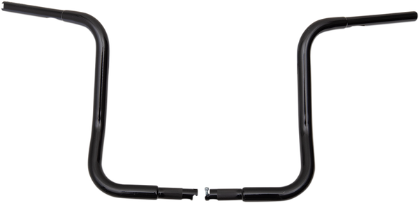 1-1/4(r) Ez Install Round Top Handlebar Black, 4, nordicamoto.ro