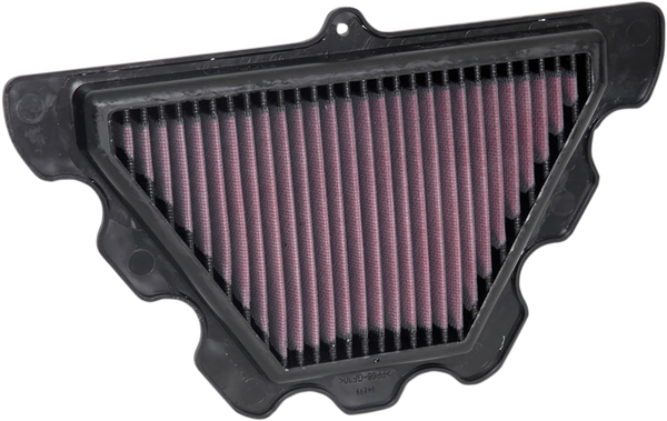 High-flow Air Filter Black, Red, 3, nordicamoto.ro