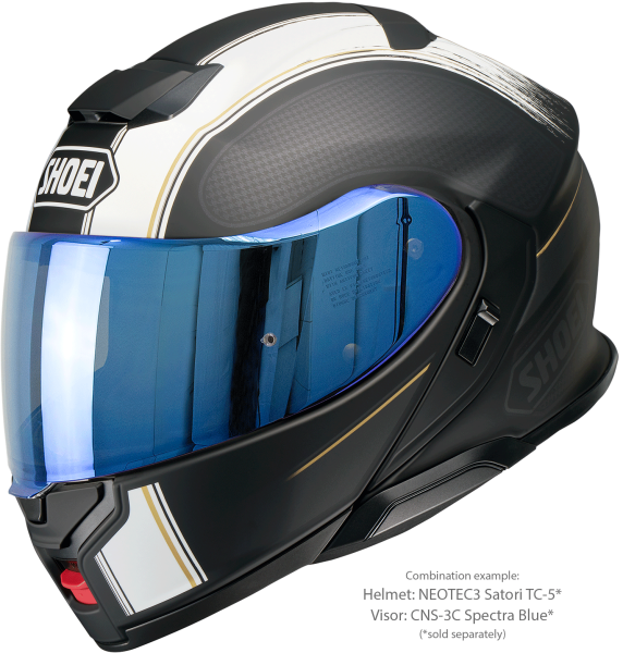 Casca Flip-up SHOEI NEOTEC3 SATORI TC-5 Albastru Mat XXL-3