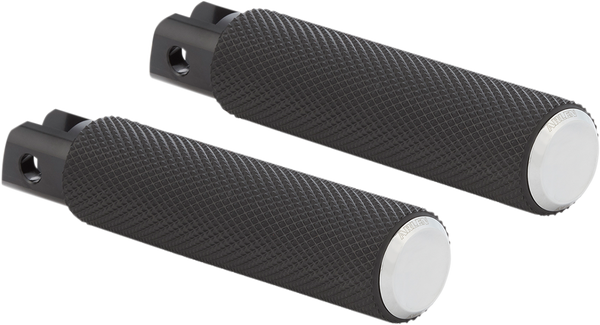 Fusion Footpegs Black, Silver, 1, nordicamoto.ro