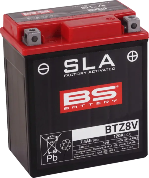 Sla Factory-activated Agm Maintenance-free Batteries Black-2