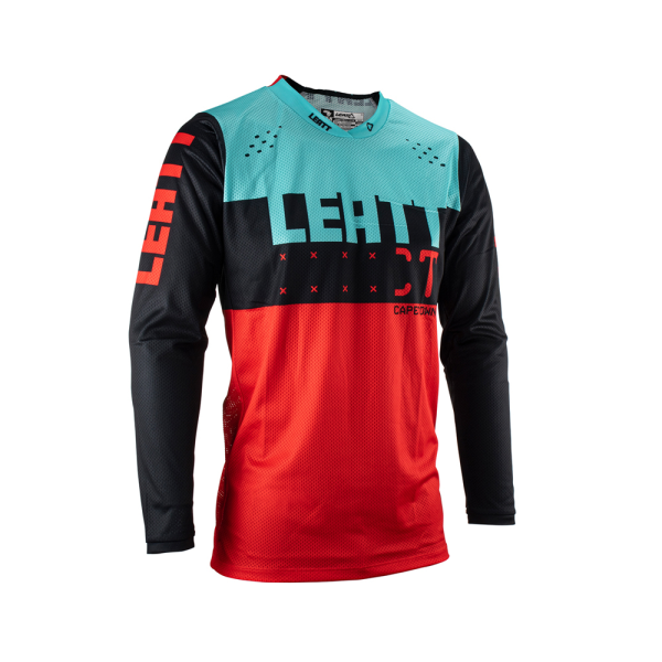 Tricou Leatt 4.5 Lite Fuel Blue/Red/Black