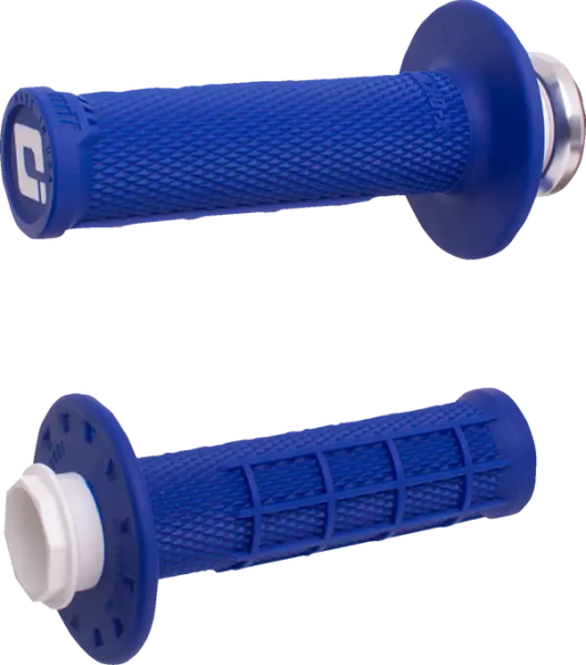 Micro-x Half-waffle V2 Lock-on Grips Blue -0