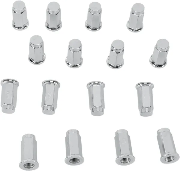 Lug Nuts Silver, 1, nordicamoto.ro